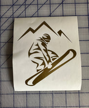 Load image into Gallery viewer, Snowboarding decal