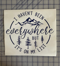 Load image into Gallery viewer, Bucket list decal