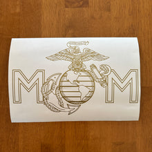 Load image into Gallery viewer, USMC MOM car decal