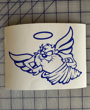Load image into Gallery viewer, Taz angel tornado car decal