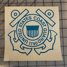 Load image into Gallery viewer, US Coast Guard car decal