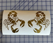 Load image into Gallery viewer, Scorpion Decal Custom Vinyl car truck window Scorpio Sticker