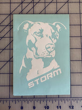 Load image into Gallery viewer, pitbull dog decal