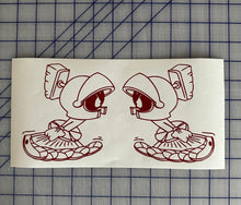 Load image into Gallery viewer, Marvin the Martian decals Vinyl Custom Car Sticker