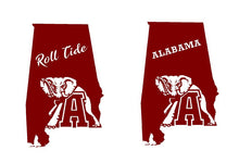 Load image into Gallery viewer, Alabama state pride decal car truck window sticker