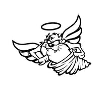 Load image into Gallery viewer, Angel Tornado Taz decal