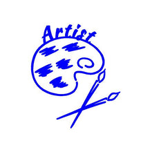 Load image into Gallery viewer, artist palette car decal