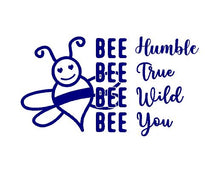 Load image into Gallery viewer, inspirational bee car decal