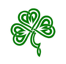 Load image into Gallery viewer, Irish Clover Decal Custom Vinyl Irish Heritage car truck window laptop sticker