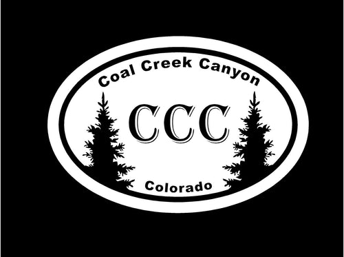 coal creek canyon co decal