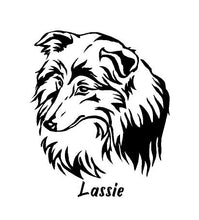 Load image into Gallery viewer, collie dog decal