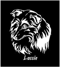 Load image into Gallery viewer, collie car window decal