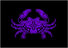 Load image into Gallery viewer, crab car window decal