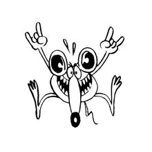 Load image into Gallery viewer, crazy mouse car truck window decal