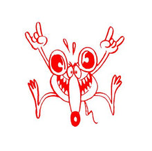Load image into Gallery viewer, rat fink style mouse sticker