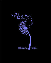 Load image into Gallery viewer, Dandelion Wishes Custom Vinyl Decal Laptop Sticker