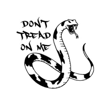 Load image into Gallery viewer, Don't Tread on Me decal Custom Vinyl car truck window sticker
