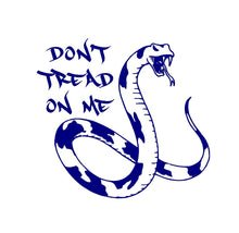 Load image into Gallery viewer, Don't Tread on Me decal Custom Vinyl car truck window sticker