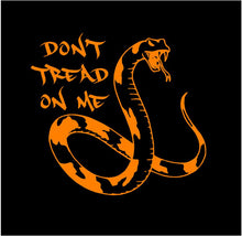 Load image into Gallery viewer, Don't Tread on Me decal Custom Vinyl car truck window sticker