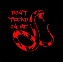 Load image into Gallery viewer, Don't Tread on Me decal Custom Vinyl car truck window sticker