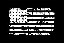 Load image into Gallery viewer, distressed usa flag decal american flag car truck window sticker