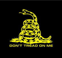 Load image into Gallery viewer, Don't Tread On Me Gadsden Snake sticker