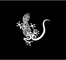 Load image into Gallery viewer, Intricate Gecko Lizard Decal Custom Vinyl Car Truck Window Laptop reptile Sticker