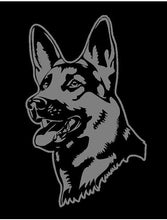 Load image into Gallery viewer, German Shepherd Dog Decal Custom Vinyl car truck window sticker