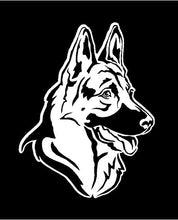 Load image into Gallery viewer, German Shepherd Dog Decal Custom Vinyl Car Truck Window Sticker Customize