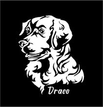 Load image into Gallery viewer, Golden Retriever Dog Decal Custom Vinyl Car Truck Window Sticker Personalize