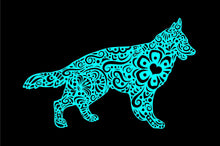 Load image into Gallery viewer, Henna German Shepherd Car decal