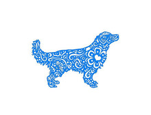 Load image into Gallery viewer, golden retriever sticker