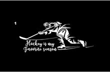 Load image into Gallery viewer, ice hockey car decal