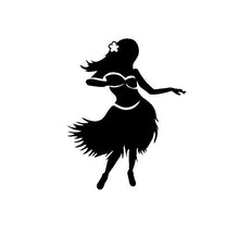Load image into Gallery viewer, Hawaiian Hula Girl Decal Custom Vinyl car truck window laptop sticker