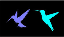 Load image into Gallery viewer, Humming bird Decal Custom vinyl mac laptop car truck window sticker