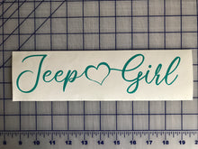 Load image into Gallery viewer, Jeep Girl vinyl car decal
