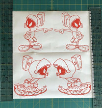 Load image into Gallery viewer, marvin the martian car decals