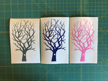 Load image into Gallery viewer, Tree with Heart Fairy light Craft project decal Custom Vinyl sticker