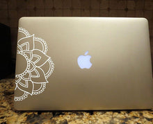 Load image into Gallery viewer, mandala decal laptop car truck window sticker