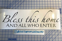 Load image into Gallery viewer, interior wall quote decal