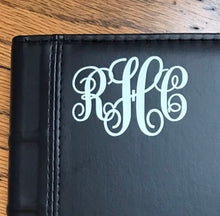 Load image into Gallery viewer, monogrammed binder