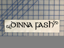 Load image into Gallery viewer, dinna fash decal outlander car truck window sticker