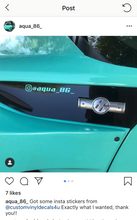 Load image into Gallery viewer, instagram name tag decal review