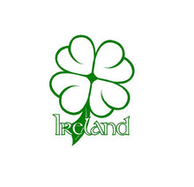 Load image into Gallery viewer, ireland four leaf clover decal car truck window irish sticker
