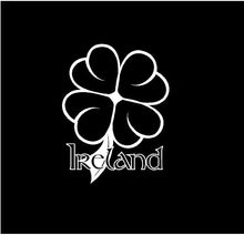 Load image into Gallery viewer, Ireland Clover Decal Custom Vinyl Irish Heritage car truck window laptop sticker