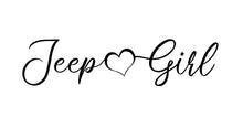 Load image into Gallery viewer, JEEP girl window decal