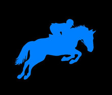 Load image into Gallery viewer, jumper horse car window decal