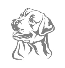 Load image into Gallery viewer, Labrador Retriever Dog Decal Custom Vinyl car truck window lab sticker