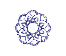Load image into Gallery viewer, Mandala Decal Custom Boho Bohemian style vinyl Car window laptop sticker