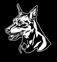 Load image into Gallery viewer, Mini Pinscher Dog Decal Custom Vinyl Car Truck Window Sticker Personalize